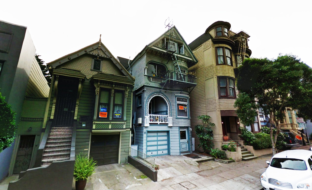 Наследие Сан-Франциско или необычные фасады городских домов