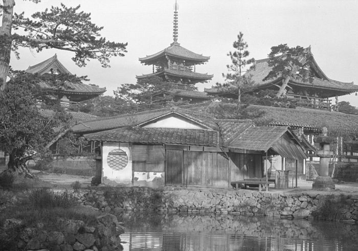 Япония 1908 года на фото Арнольда Генте