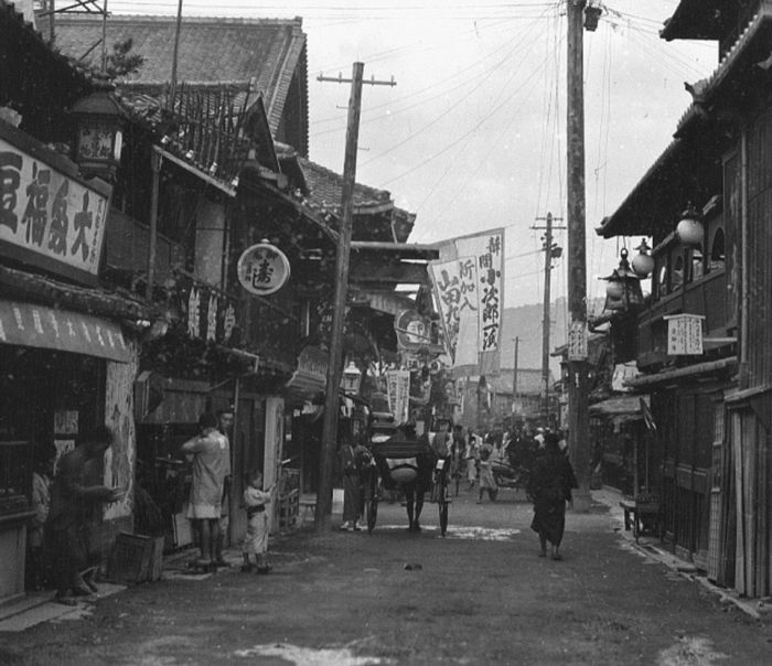 Япония 1908 года на фото Арнольда Генте