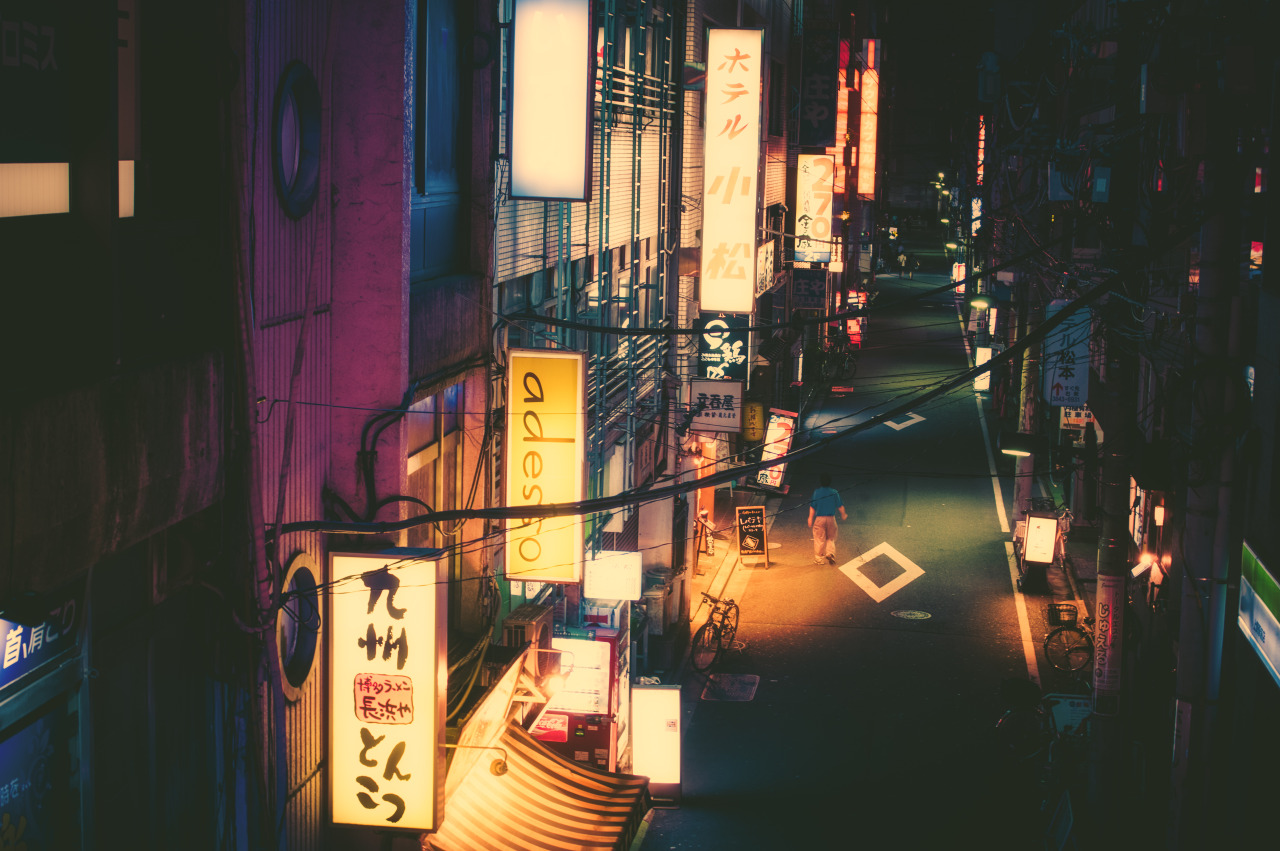 Ночные переулки Токио от Masashi Wakui