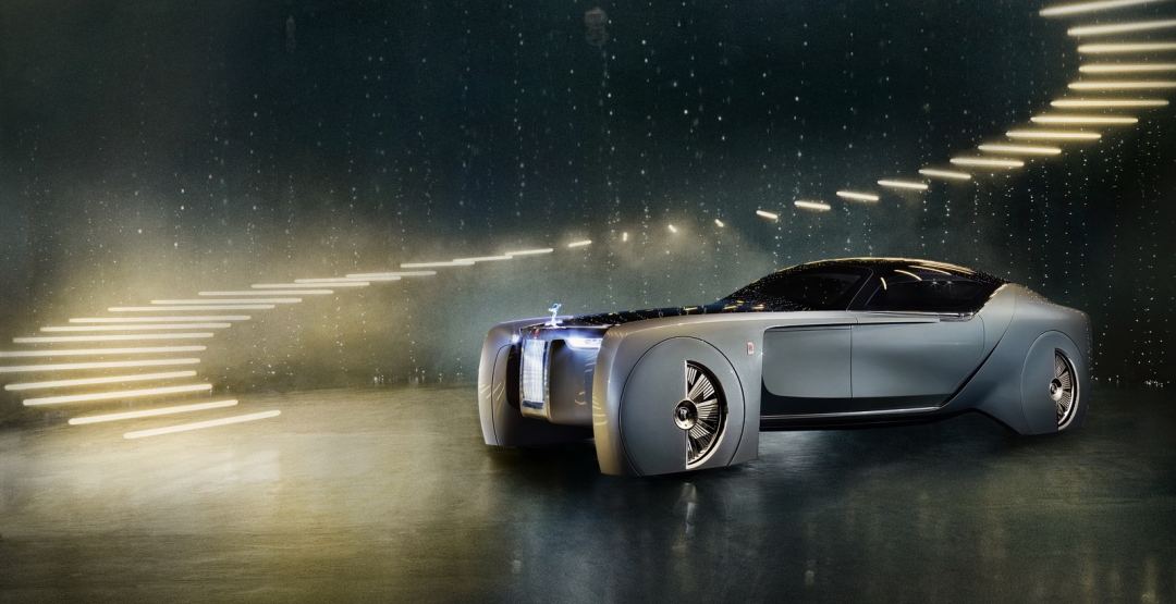 Концепт из будущего Rolls-Royce Vision Next 100