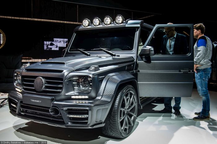 автомобили немецкого тюнинг-ателье Mansory