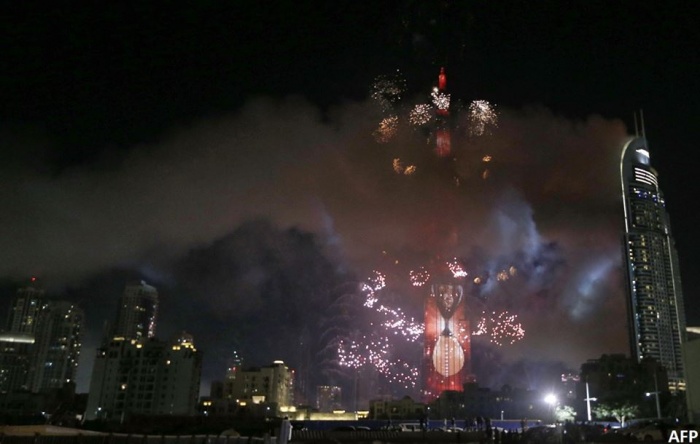 Ночной пожар в Дубае испортил Новый год