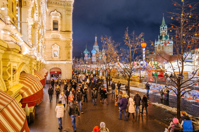 Москва в канун Нового года