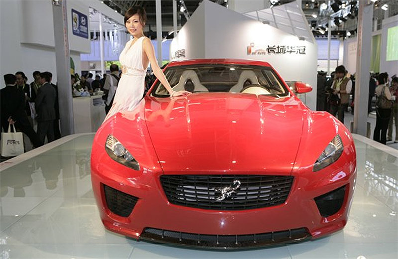 Китайцы клонировали Ferrari