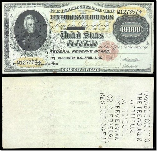 usa_dollar_history Исторические купюры доллара США