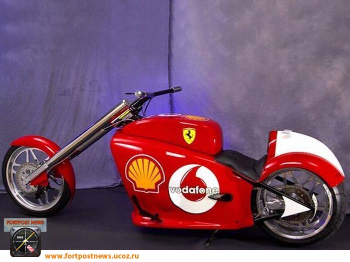 Креативный мото Ferrari