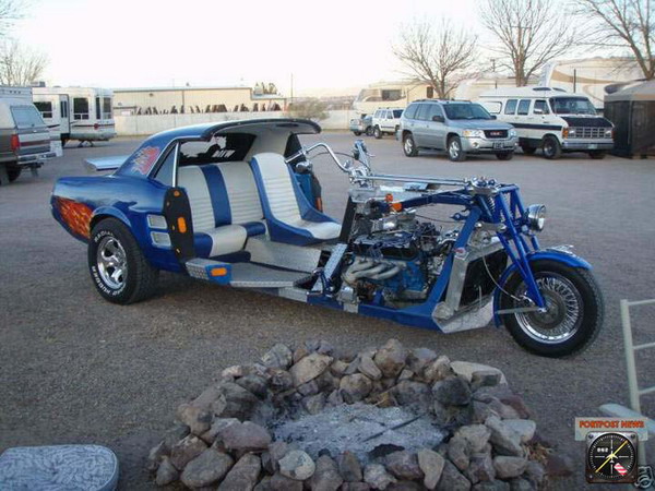 Супер мотоцикл Mustang