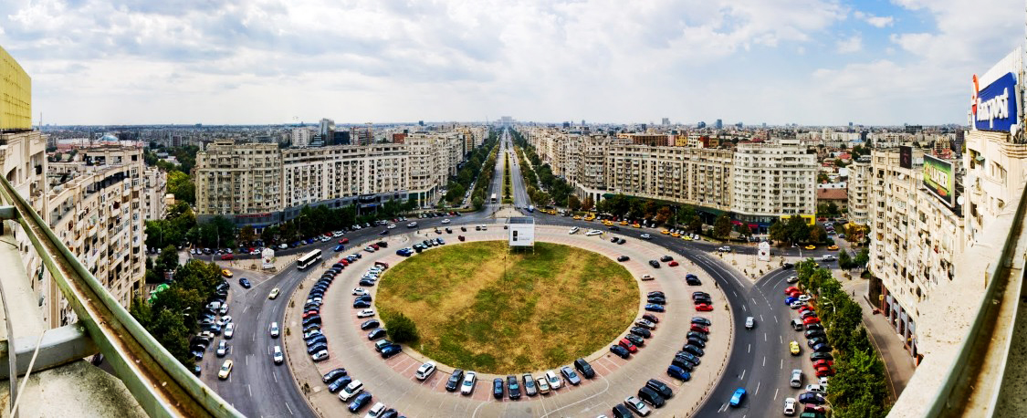 Бульвар Унирии в Бухаресте